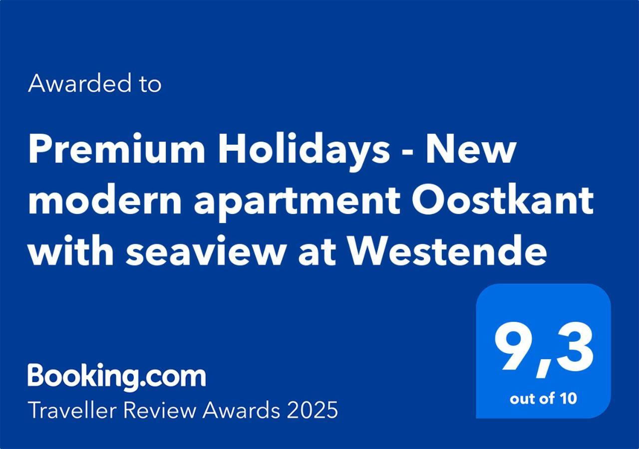 Premium Holidays - New Modern Apartment Oostkant With Seaview At Westende ميدل كيرك المظهر الخارجي الصورة